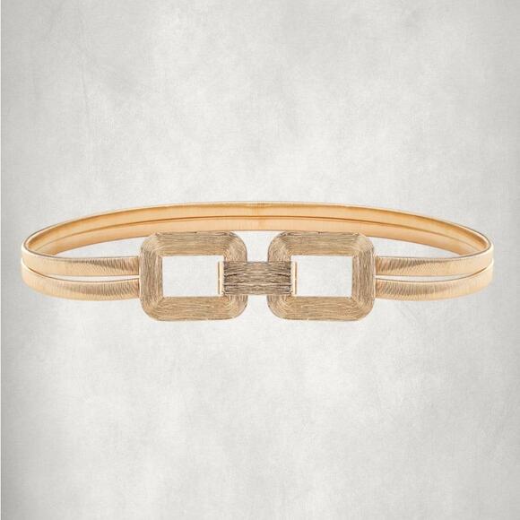 Elegant Geometric Chain Belt main image 5